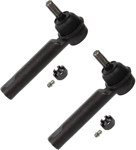 Detroit Axle - 10pc Front End Suspension Kit for Toyota 2014-2019 Corolla, Lower Control Arms w/Ball Joint Sway Bar Links Outer Tie Rods Front and Rear Struts & Coil Spring Replacement Struts Shocks in Saudi Arabia
