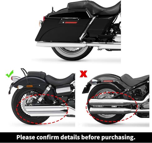 TCMT Hard Saddlebags Trunk W/ 6x9 مكبر الصوت LID LID LINCH KEY & LINERS INSERT FITS FOR HARLEY TOURING MODES CVO ROAD ROAD ROAD GLIDE in Saudi Arabia