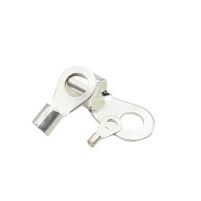 100 PCS OT-1.5 OT-2.5 OT-5.5 10AWG 12AWG 14AWG 16AWG Open Copper Crimp Terminal Lug AWG 6-2 Battery Cable Connector (Color : OT2.5-4(16-14AWG M4), Size : 100PCS) in Kuwait