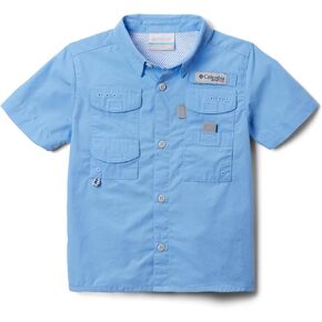 Columbia Toddler Boys Bonehead Short Sleeve Shirt, White Cap, 4T in Kuwait