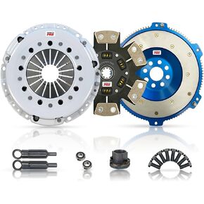 CMP Stage 4 Race Clutch Kit with Aluminum Flywheel Fits BMW 98-99 323i 323is 92-95 325i 325is 96-99 328i 328is 91-95 525i 97-98 528i 95-99 M3 97-02 Z3 Z3M E36 E34 E39 M50 M52 S50 S52 S54 in Saudi Arabia