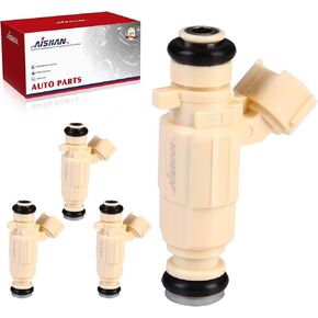 4PCS Fuel Injectors 4 Holes Compatible with Hyundai Elantra 02-07, Tiburon 03-08, Tucson 05-09, for Kia Spectra 04-07, Rondo 07-10, Spectra5 Sportage 05-09 L4 2.0L Replace# 35310-23600 in Kuwait