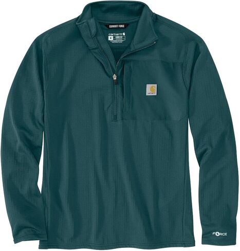 تي شيرت Carhartt Force مريح ذو رقبة وهمية نصف سحاب للرجال من Carhartt in Saudi Arabia