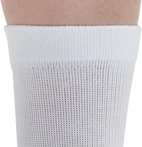 Ames Walker AW Style 130 Coolmax 20-30 MmHg Compression Crew Socks White Small in Kuwait
