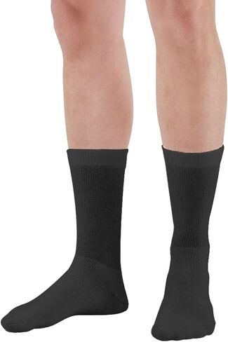 Ames Walker AW Style 130 Coolmax 20-30 MmHg Compression Crew Socks White Small in Kuwait