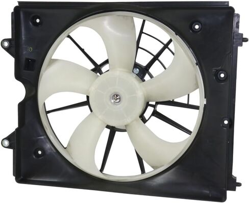 For Honda Odyssey 2018 19 20 21 22 2023 Radiator Fan Assembly Driver Side | Single Fan | Fan Blade | Motor | Shroud | Replacement For HO3115171 | 19030-RTE-A11, 19020-RV0-A01 in Saudi Arabia