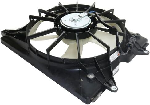 For Honda Odyssey 2018 19 20 21 22 2023 Radiator Fan Assembly Driver Side | Single Fan | Fan Blade | Motor | Shroud | Replacement For HO3115171 | 19030-RTE-A11, 19020-RV0-A01 in Saudi Arabia
