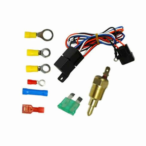 كفن الرادياتير الألمنيوم و 14 '' 'مروحة كهربائية لعام 1967-1970 فورد موستانج 1968-1969 تورينو/63-69 Fairlane Mercury Comet 302 V8 ، 20'ww in Kuwait