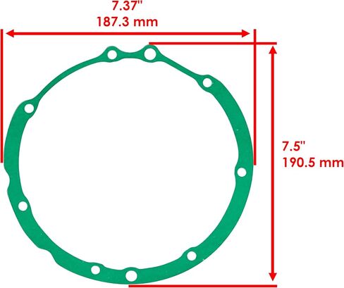 حشية غطاء القابض الخارجي Caltric متوافق مع Honda VT1100C VT1100D VT1100T Shadow 1100 1995-2007 in Saudi Arabia