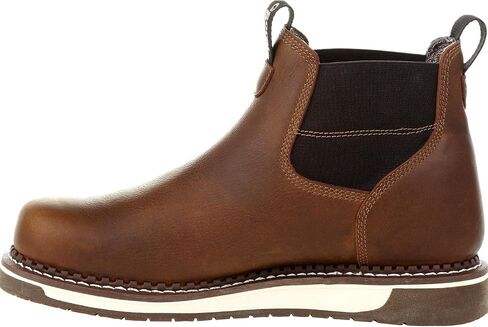 GEORGIA BOOT AMP LT Wedge Steel Toe Waterproof Chelsea Work Boot in Kuwait