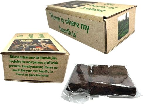 Irish Turf Peat Incense Scent of Ireland Gift Boxed Set with 12 Refill Sod Pieces in Saudi Arabia