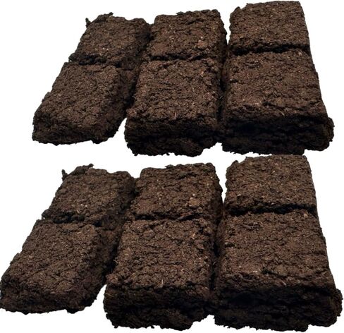 Irish Turf Peat Incense Scent of Ireland Gift Boxed Set with 12 Refill Sod Pieces in Saudi Arabia
