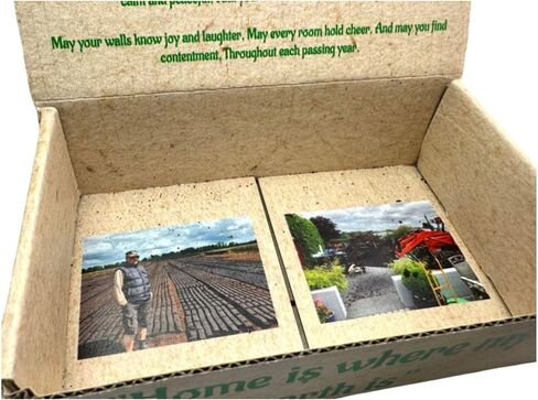Irish Turf Peat Incense Scent of Ireland Gift Boxed Set with 12 Refill Sod Pieces in Saudi Arabia
