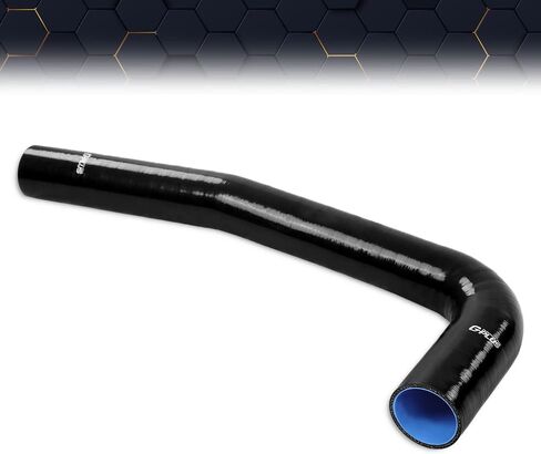 PIT66 Silicone Radiator Hose Kit Compatible with 2003-2010 Dodge Ram 5.9L/6.7L Cummins Diesel Black with Clamps in Saudi Arabia