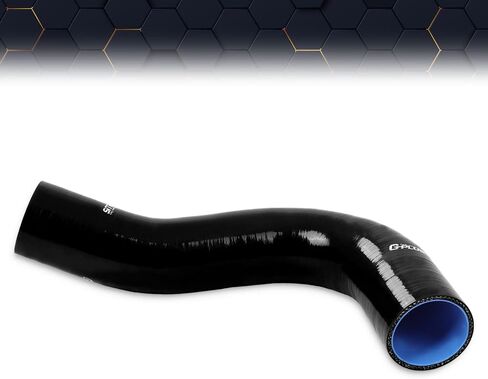 PIT66 Silicone Radiator Hose Kit Compatible with 2003-2010 Dodge Ram 5.9L/6.7L Cummins Diesel Black with Clamps in Saudi Arabia