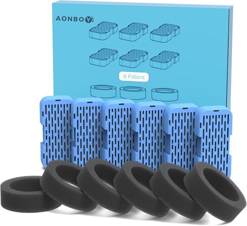 نافورة مياه للقطط مع نافذة لمستوى المياه، نافورة قطط AONBOY سعة 108 أونصة/3.2 لتر، نافورة مياه للكلاب من الفولاذ المقاوم للصدأ، شكل نصف كروي، توفر مياه متدفقة (8 مرشحات + 8 إسفنجات) in Kuwait