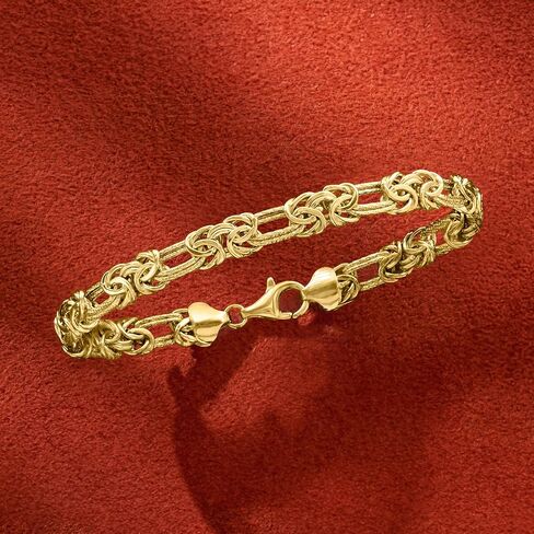 روس سيمونز الذهب 18kt على سوار رابط الجنيه الإسترليني وسوار الارتباط المزدوج in Saudi Arabia