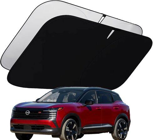 تم تصميمه بدقة لعام 2025 نيسان ركلات Sunshade 99 ٪ UV حظر الركلات الإكسسوارات الزجاج الأمامي الظلال المخصصة لتصميم وتصميم معتمد من OEM in Saudi Arabia