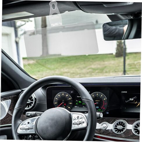 Car Sun Visor ، 11.8x5.1in night anti-glare plater plate extender ، nigh in Saudi Arabia