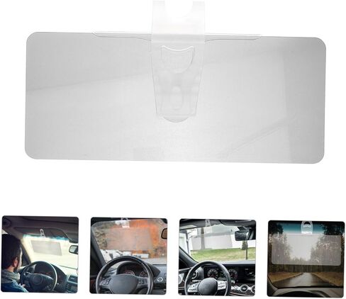 Car Sun Visor ، 11.8x5.1in night anti-glare plater plate extender ، nigh in Saudi Arabia