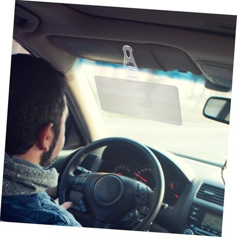 Car Sun Visor ، 11.8x5.1in night anti-glare plater plate extender ، nigh in Saudi Arabia