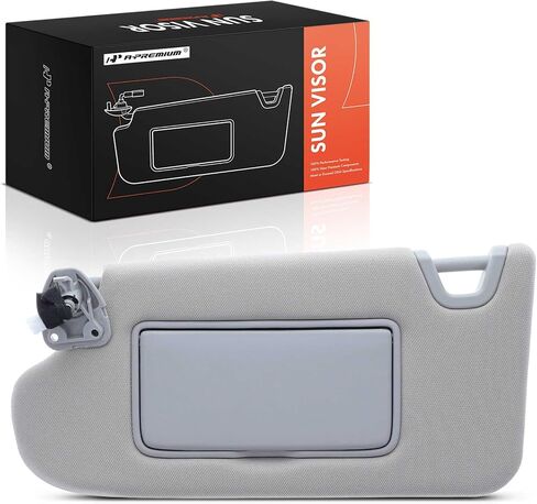 A-Premium Driver Left Side Sun Sungor متوافق مع Nissan Altima 2013-2018-مع ضوء الغرور ، مع مرآة الغرور ، اللون البيج-يحل محل 96401-3TA2A ، 964013T2A in Kuwait