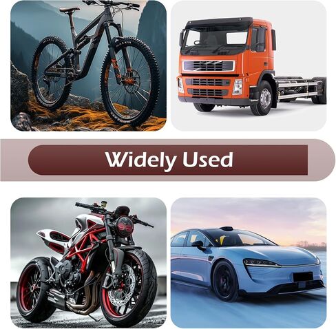 4PCS Dice Tire Valve Stem Caps, Aluminium Alloy Valve Stem Covers, Universal Anti-Leakage Dustproof Tire Air Cap, for Car, SUV, Truck, Bike, Motorcycles (Red) in Kuwait