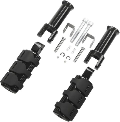 TCT-MOTORPARTS Rear Passenger Footpegs Foot Pegs Fit For Harley Softail Standard Fat Boy 18-25 Softail ELW LiveWire 2020-2024 Low Rider Fat Bob in Saudi Arabia