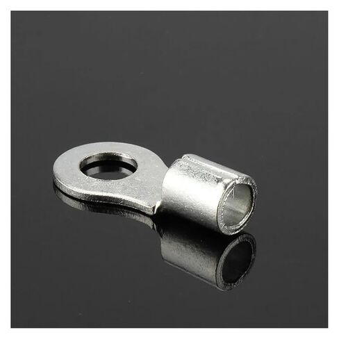 50 PCS Ring Bare Wire End Crimp Terminal Electrical Bare Wire Cable Connector OT RNB 1.25/2 Ferrule 0.5-2.5mm2 22-10AWG (Color : RNB2(AWG14-16), Size : 3mm Bolt Hole) in Kuwait