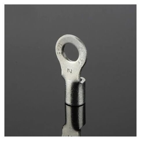 50 PCS Ring Bare Wire End Crimp Terminal Electrical Bare Wire Cable Connector OT RNB 1.25/2 Ferrule 0.5-2.5mm2 22-10AWG (Color : RNB2(AWG14-16), Size : 3mm Bolt Hole) in Kuwait