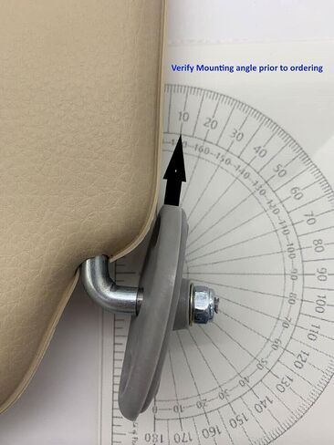 Legion Part Store Sun Visor FJ80 استبدال متوافق مع Toyota Land Cruiser Beige in Saudi Arabia