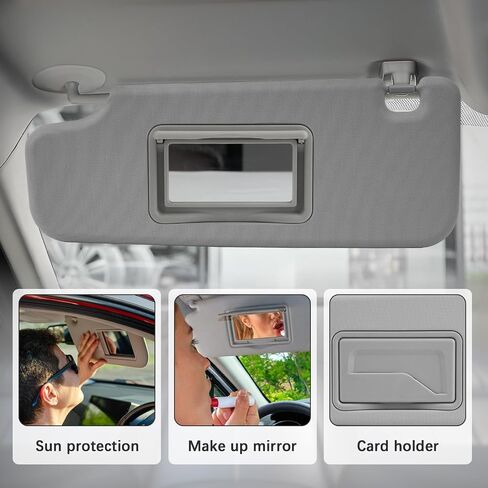 Driver Sun Left Sun متوافق مع Chevy Cruze 2011-2019 ، رقم الاستبدال 95034256 95034253 84126667 84126658 (جانب السائق الأيسر) in Saudi Arabia