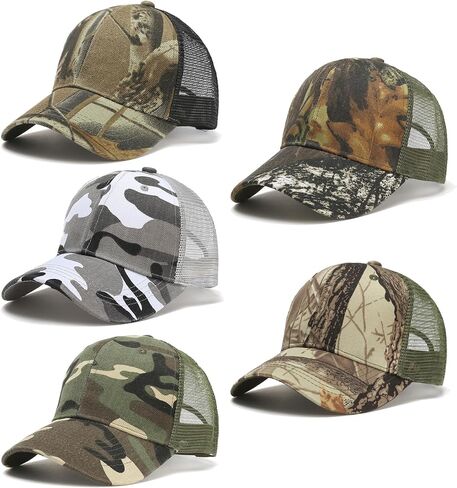 5 حزمة تسامي قبعات شاحنة فارغة ، شبكات البيسبول قبعات كبيرة لتصنيع DIY قبعة Snapback عادية ، ألوان متنوعة in Kuwait