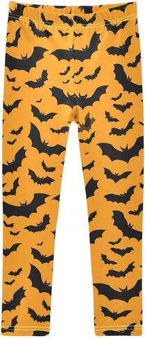 Aslsiy Girls Leggings Toddler Stretch Tights Pants Full Length Dance Yoga Pants Sleep Pants in Kuwait