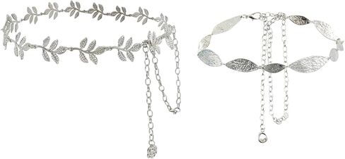 Docila Western Belt Hat Band Women Cowboy Chain Band Band Chain Band Band Chain Band Band Band Band Chain Band Band Band Band Band Cowboy Cowgirl Hat Straps Art Bress Weistband Rodeo Outsities Excesssories in Kuwait