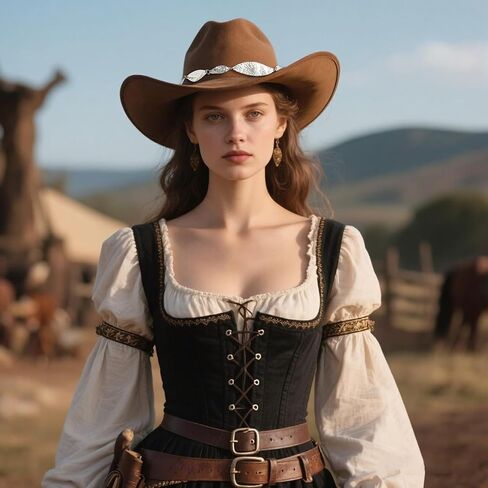 Docila Western Belt Hat Band Women Cowboy Chain Band Band Chain Band Band Chain Band Band Band Band Chain Band Band Band Band Band Cowboy Cowgirl Hat Straps Art Bress Weistband Rodeo Outsities Excesssories in Kuwait