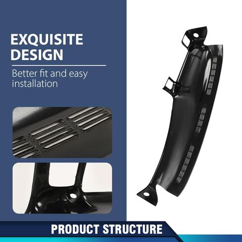 غطاء لوحة المعلومات Pit66 متوافق مع 2002-2006 Chevy Avalanche/Fit 2001-2006 GMC Yukon/XL Denali/Fit Chevy Silverado 3500/GMC Sierra 3500 Dash Panel Black in Saudi Arabia