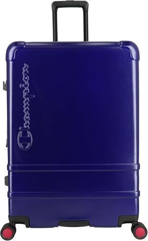 Champion 3-Piece Luggage Set - 21" 25" 29" Hardshell Suitcases with 8 Spinner Wheels - Expandable Carry-On & Checked Luggage - Durable ABS Material - Airline Approved - With TSA Lock - Black in Saudi Arabia