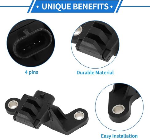 1 Pc Crankshaft Position Sensor for Chevy Camaro Base 3.8 95-02 Sturdy Metal Plastic Black Engine Crank CKP Sensor in Saudi Arabia