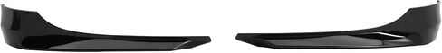 Pre-Painted Front Splitter Lip Compatible with 2009-2011 BMW 3 Series E90 LCI, Factory Style PP Painted Jet Black # 668 Front Splitter Lip Available by IKON MOTORSPORTS, 2010 in Saudi Arabia