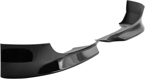 Pre-Painted Front Splitter Lip Compatible with 2009-2011 BMW 3 Series E90 LCI, Factory Style PP Painted Jet Black # 668 Front Splitter Lip Available by IKON MOTORSPORTS, 2010 in Saudi Arabia