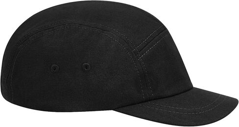 Clakllie Short Brim Baseball Fitted Cap Fashion 5 Panel Camp Caps Low Profile Dad Hat Snapback Hip Hop Cap Trucker Hats in Kuwait