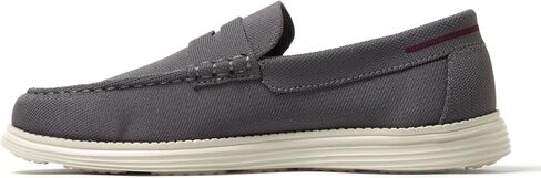 Dearfoams Men's Rollins تنزلق على آلة خفيفة الوزن مريحة قابلة للغسل مع دعم القوس loafer in Kuwait