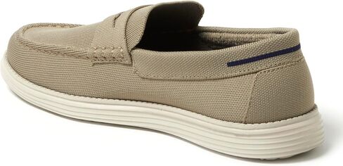 Dearfoams Men's Rollins تنزلق على آلة خفيفة الوزن مريحة قابلة للغسل مع دعم القوس loafer in Kuwait