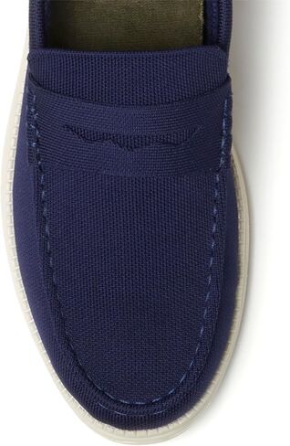 Dearfoams Men's Rollins تنزلق على آلة خفيفة الوزن مريحة قابلة للغسل مع دعم القوس loafer in Kuwait