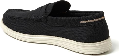 Dearfoams Men's Rollins Slip on Shoe Comfortable Lightweight Machine Washable with Arch Support Loafer in Saudi Arabia