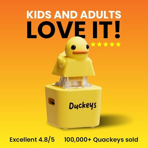 Duckeys Duck Keycap - ABS PVC Keycap Replacement Key, for MX Mechanical Keyboards, OEM Profile, Custom ESC Key Replacement Keycap - Green in Saudi Arabia