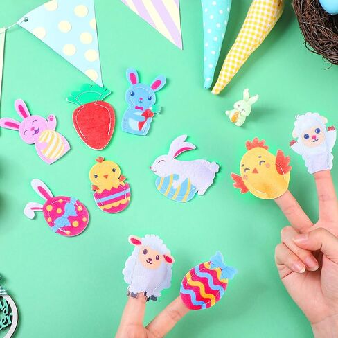 Honoson 60 Pcs Winter Finger Puppets for Kids Felt Puppets Toys Bulk Penguin Polar Bear Snowman Reindeer Finger Puppets for Toddler Winter Party Favor Educational Supplies Xmas Gift in Saudi Arabia
