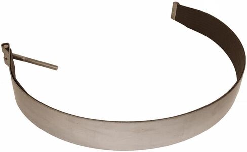 MyTee Products 2-حزمة 3.7 "حزام خزان الوقود من الفولاذ المقاوم للصدأ مع دبابات الوقود 26" قطرها ، يستبدل شاحنات بيتربيلت 11-04551-001P ، 1104551001P in Saudi Arabia
