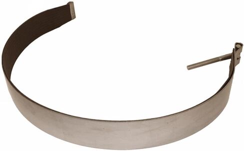 MyTee Products 2-حزمة 3.7 "حزام خزان الوقود من الفولاذ المقاوم للصدأ مع دبابات الوقود 26" قطرها ، يستبدل شاحنات بيتربيلت 11-04551-001P ، 1104551001P in Saudi Arabia